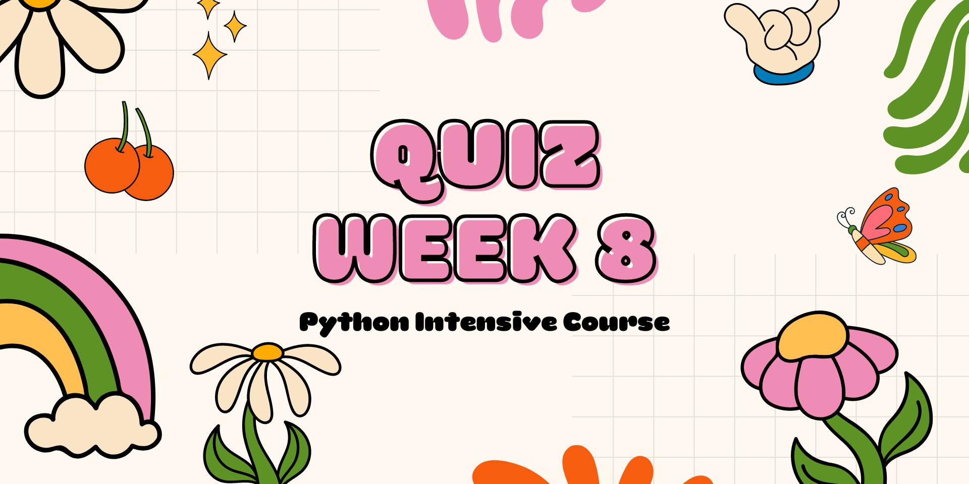 [Python Intensive Course] Quiz 8